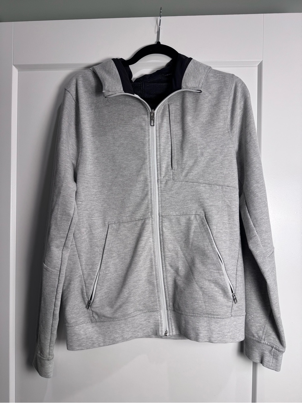 Lululemon City Sweat Zip Hoodie mens Heathered Gray Full Zip - Picture 1 of 6